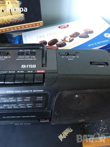 Panasonic rx-ft510 радиокасетофон , снимка 4 - Радиокасетофони, транзистори - 56577523