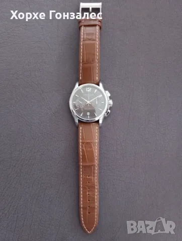 Hamilton Jazzmaster Auto Chronograph, 42mm, снимка 7 - Мъжки - 56721247