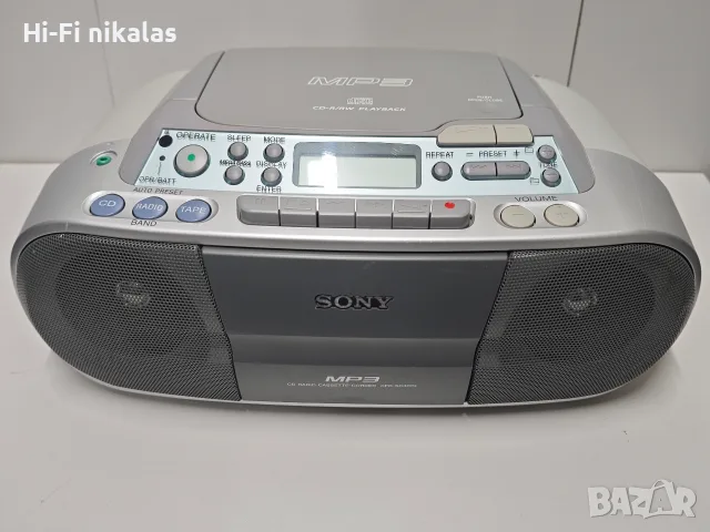 CD MP3 плейър FM стерео радио касетофон SONY  CFD-S03CPL