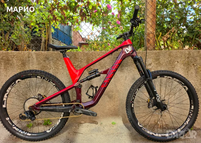 Canyon spectral CF 27.5 L 1х12 GX Full Rockshox Карбонов велосипед 4-бутални Saint Shimano