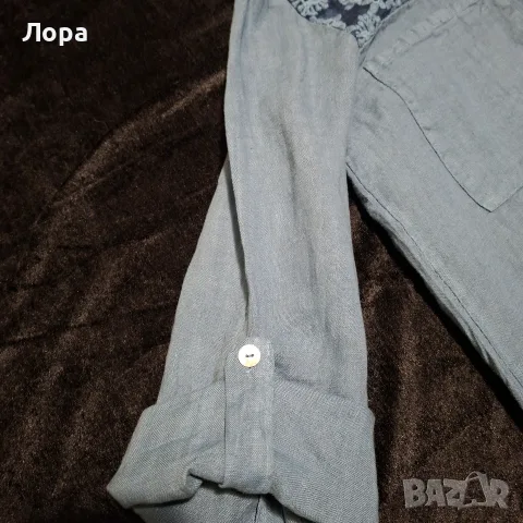 Нова дамска риза 100% лен, снимка 4 - Ризи - 56554770