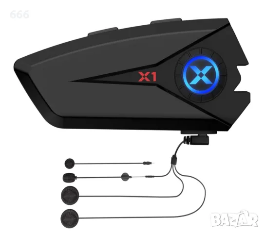 Мотоциклетни слушалки NYTALK X1