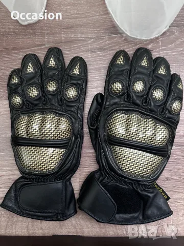 Кожени мото ръкавици Carbon Kevlar размер XL