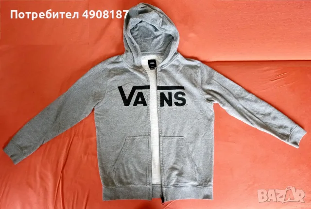 Суичър с качулка Vans, снимка 4 - Суичъри - 56562785
