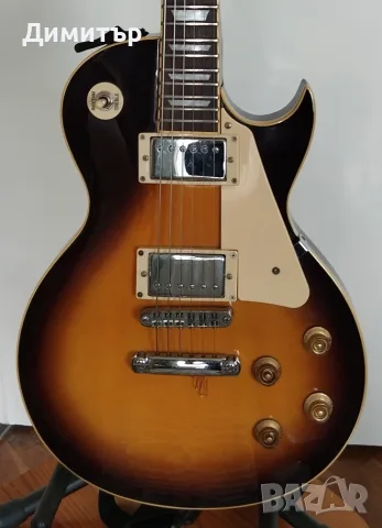 Електрическа китара SX Les Paul Sunburst + Водонепромокаем калъф и колан