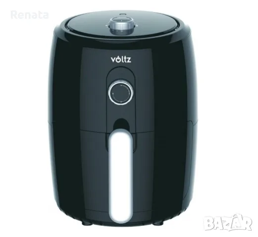 Фритюрник с горещ въздух Air Fryer Voltz V51980L, 1000W, 2 литра, 80-200 C