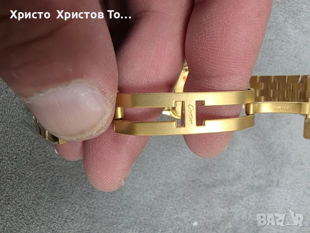Дамски луксозен часовник  Cartier , снимка 4 - Дамски - 56715971