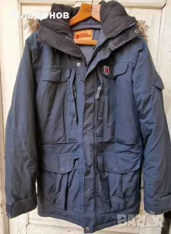 Зимно яке с качулка Fjallraven . Fjall raven .
