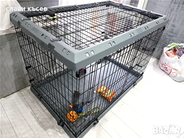 голяма клетка за кучета и котки, снимка 2 - За кучета - 56554570