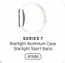 часовник apple watch starlight, снимка 2