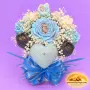 „Azure Heart“ – Ароматен соев букет, снимка 2