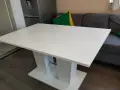 Трапезна маса бяла, снимка 4