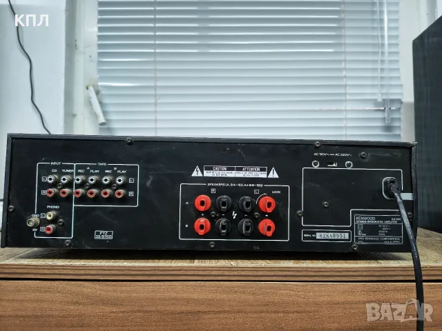 Усилвател KENWOOD KA-660, снимка 5 - Ресийвъри, усилватели, смесителни пултове - 56692194