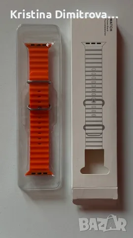 Каишка Orange Ocean Band Fluoroelastomer за Apple Watch и Watch Ultra