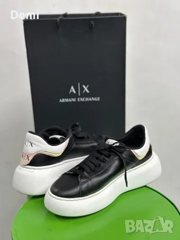Дамски маратонки Armani Exchange , снимка 7 - Маратонки - 56696932