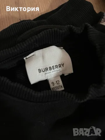 Детски комплект Burberry 9-12м, снимка 2 - Комплекти за бебе - 56714880