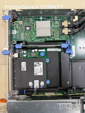 Сървър DELL R620 8 SFF за части с много компоненти вътре