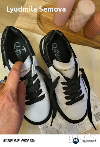 Сникьрси Alexander McQueen , снимка 3 - Кецове - 56740954