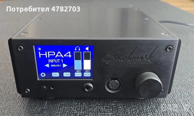 Benchmark   LA4 , снимка 2 - Ресийвъри, усилватели, смесителни пултове - 56584049