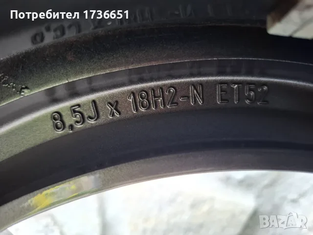 18 цола Оригинални Мерцедес W206, снимка 8 - Гуми и джанти - 56662866