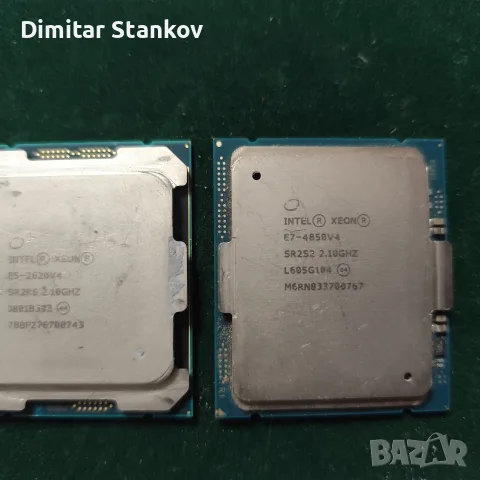 3 броя процесори Intel Xeon E5-2620 v3 Intel Xeon E7-4850 v4  Intel Xeon E5-2620 v4, снимка 4 - Процесори - 56688099