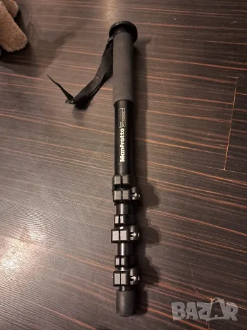 Manfrotto монопод 680B, снимка 2 - Чанти, стативи, аксесоари - 56601765