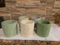 гипсокерамични кашпи, снимка 6