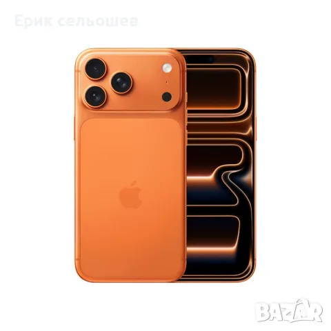 iPhone 17 Pro Max Cosmic Orange 258GB – 100% батерия, 21 цикъла, гаранция + подаръци