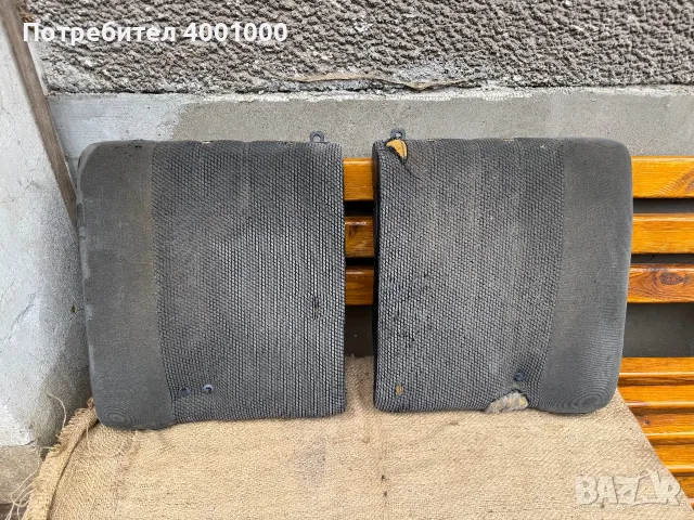 Облегалки от задни седалки за BMW E30 комби