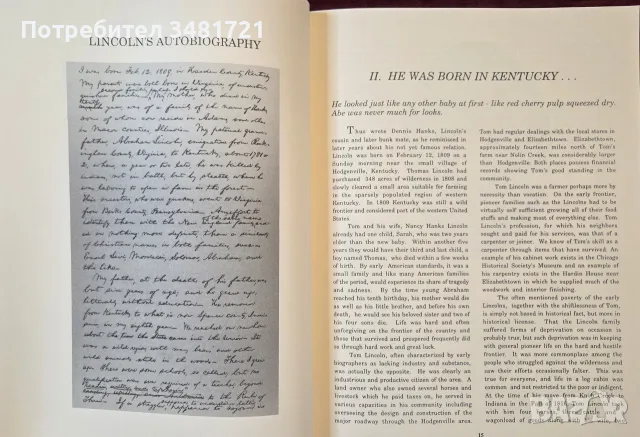 Lincoln. A Pictorial History, снимка 6 - Биографии, мемоари и спомени - 56716980