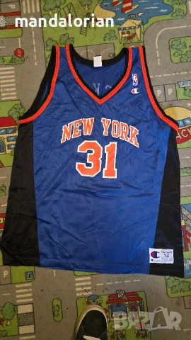 потник (джерси) на New York Knicks Mark Jackson #31