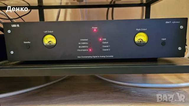 Lab12 Dac1 Reference Non Oversampling DAC with Tube Output