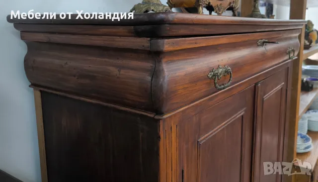 Старинен шкаф от дърво, снимка 3 - Шкафове - 56622564