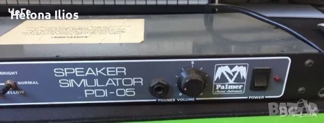 Palmer PDI-05 Speaker Simulator, снимка 3 - Китари - 56677501