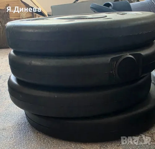  Дъмбели Crivit 2v1, снимка 8 - Фитнес уреди - 56712581