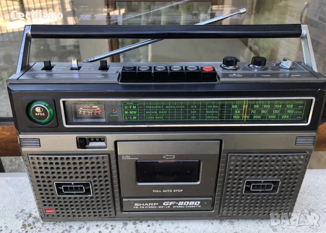 Sharp GF 8080H-радиокасетофон, снимка 9 - Радиокасетофони, транзистори - 56572905