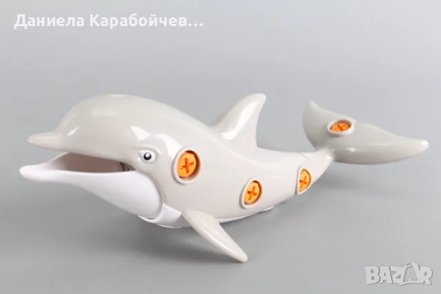 Конструктор Морски животни с винтоверт - 3D, снимка 4 - Конструктори - 56684805