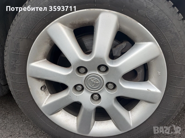 Продавам джанти с зимни гуми 310евро