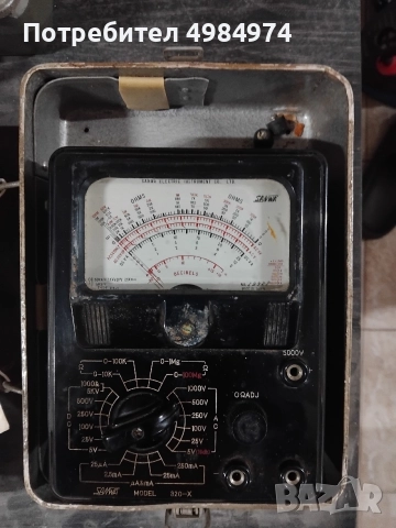 мултицет Sanwa Model 320-X, снимка 2 - Други инструменти - 56592755