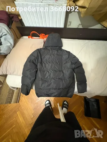 Nike зимно яке – размер M – черно, снимка 2 - Якета - 56556321