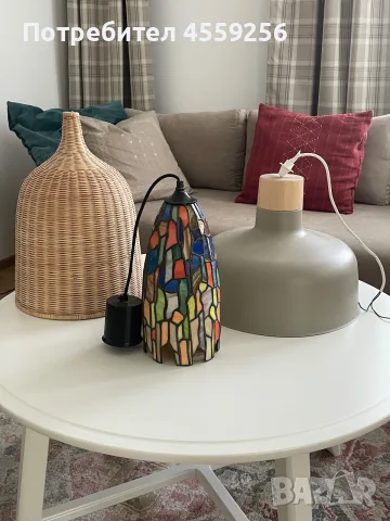 Лампи и абажур от Ikea, снимка 2 - Лампи за таван - 56621627