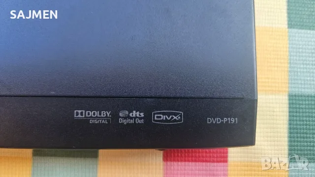 SAMSUNG DVD CD P-191, снимка 6 - Плейъри, домашно кино, прожектори - 56646004