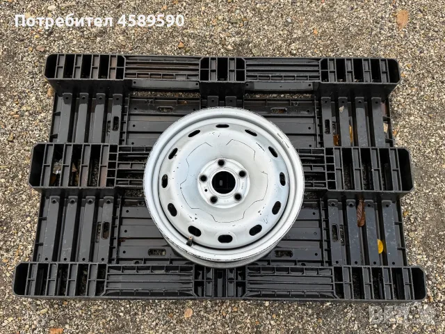 1бр.Джанта 16цола 5x114.3 за Renault Trafic,Opel Vivaro,Dacia Duster