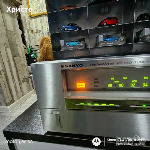 радио тунер Sanyo, снимка 2 - Радиокасетофони, транзистори - 56749141