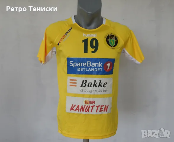 Тениска (Handball #19) Hummel — Teens размер XL Жълто
