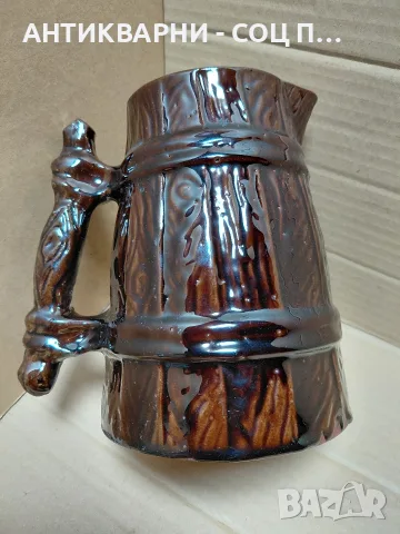 Стара Голяма Керамична Кана Чаша За Вино 1.5лт. НОМЕР 1816.