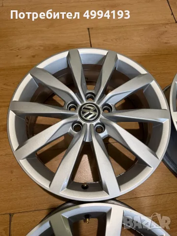Джанти 17" 5Х112 от VW, снимка 4 - Гуми и джанти - 56725137