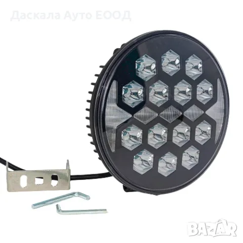 1бр. ЛЕД LED халоген Jumbo Batman 9″, 70W Lux , 12-24V