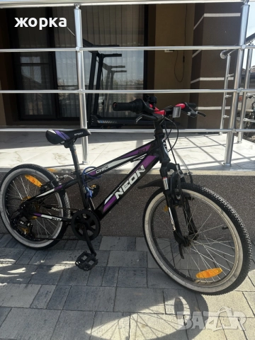 детски планински велосипед (MTB) Neon Chic 20 цола. , снимка 5 - Велосипеди - 56713562