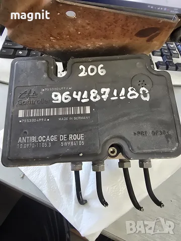 ABS модул Peugeot 206 1998-2009г. 9641871180 / 10097011053 / 10.0970-1105.3 / 10.0207-0002.4